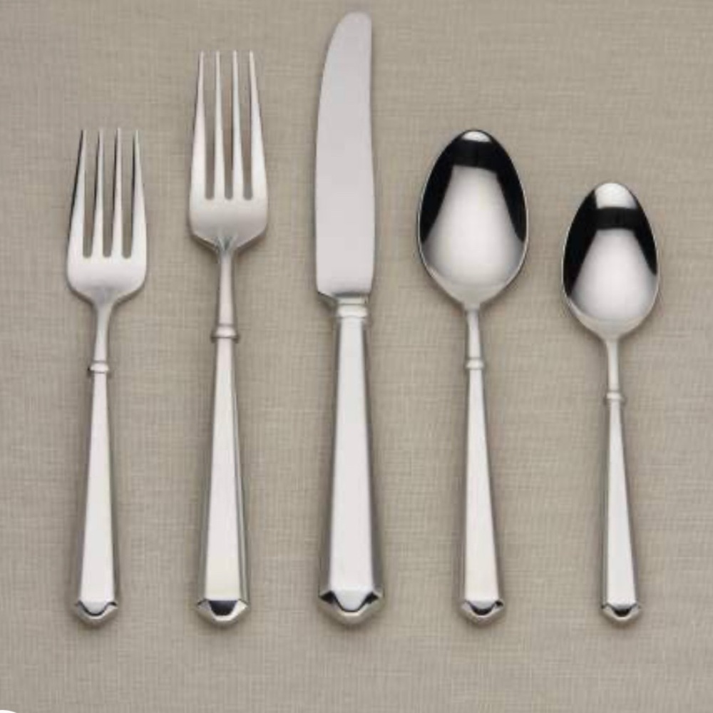 lot of  new Kate spade stainless steel Todd hill silverware all NIB